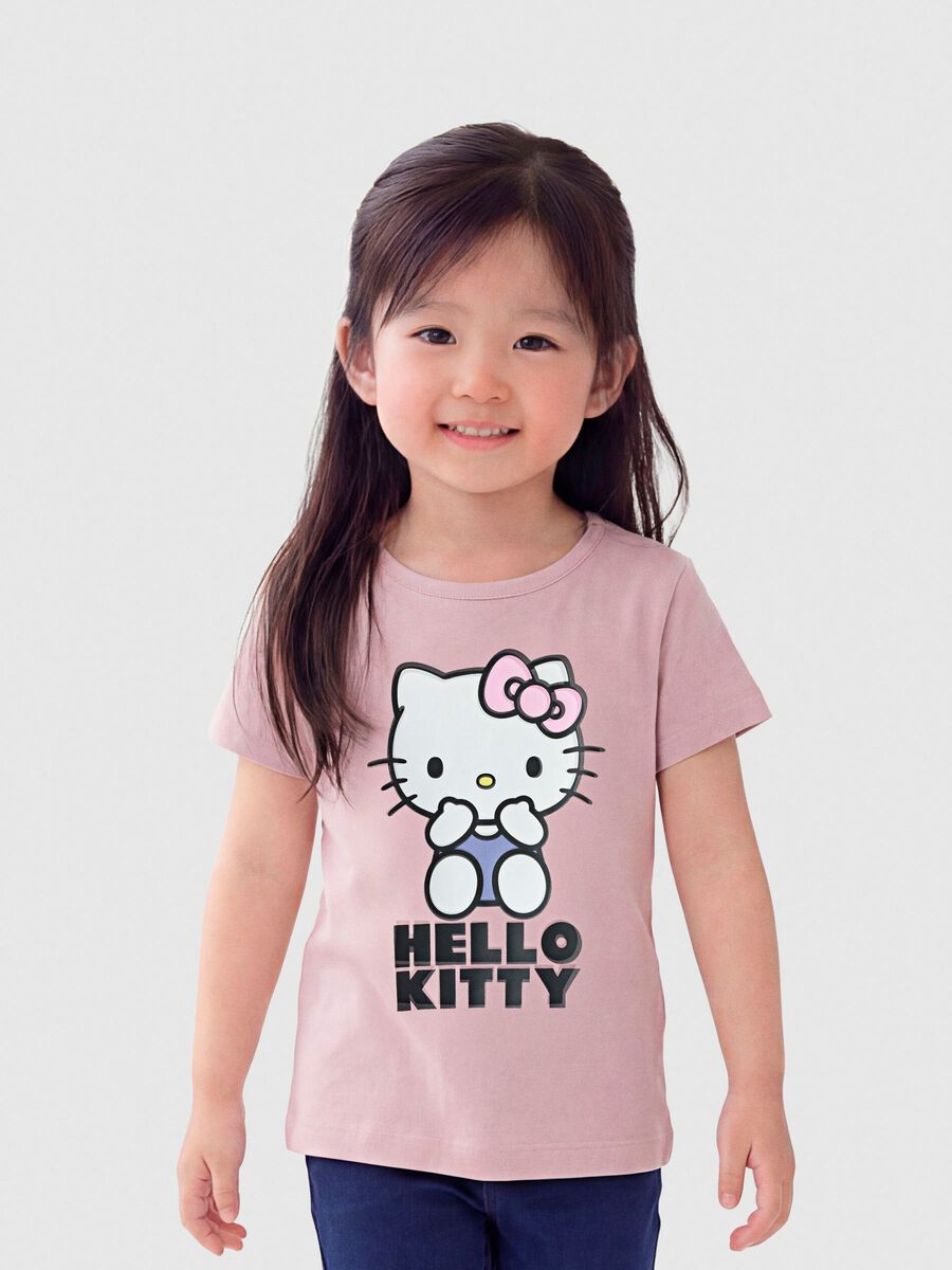 Product carousel image 1 HELLO KITTY PRINT T-SHIRT, Keepsake Lilac