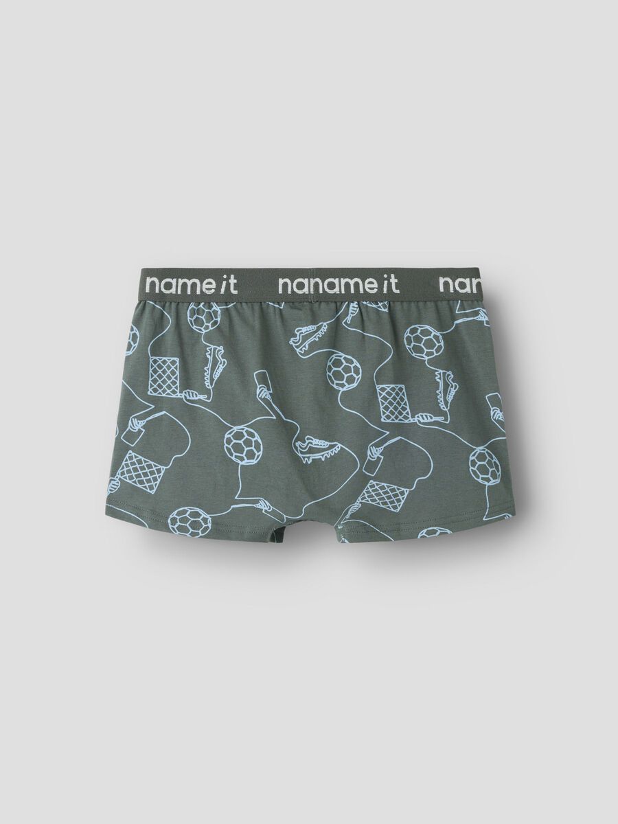 Carousel image 2 3 PACK ORGANIC COTTON BOXER SHORTS, Urban Chic