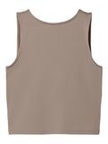 Name it REVERSIBLE CROPPED TANK TOP, Mocha Meringue, highres - 13227949_MochaMeringue_001.jpg