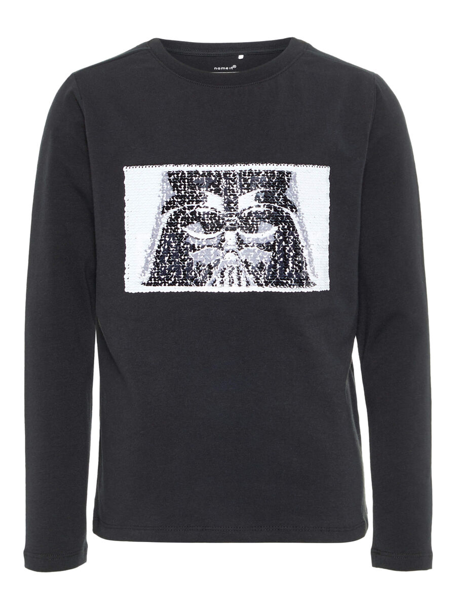 Name it STAR WARS FLIP SEQUIN LONG-SLEEVED T-SHIRT, Black, highres - 13167704_Black_008.jpg