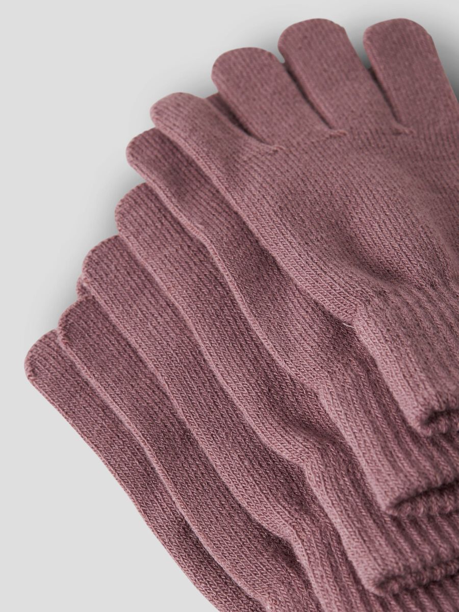 Carousel image 3 3 PACK GLOVES, Wistful Mauve