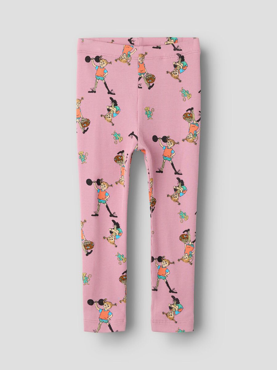 Product carousel image 1 PIPPI LONGSTOCKING LEGGINGS, Lilas