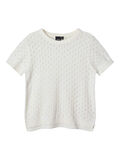Name it PERFORATED KNITTED TOP, Bright White, highres - 13177013_BrightWhite_001.jpg