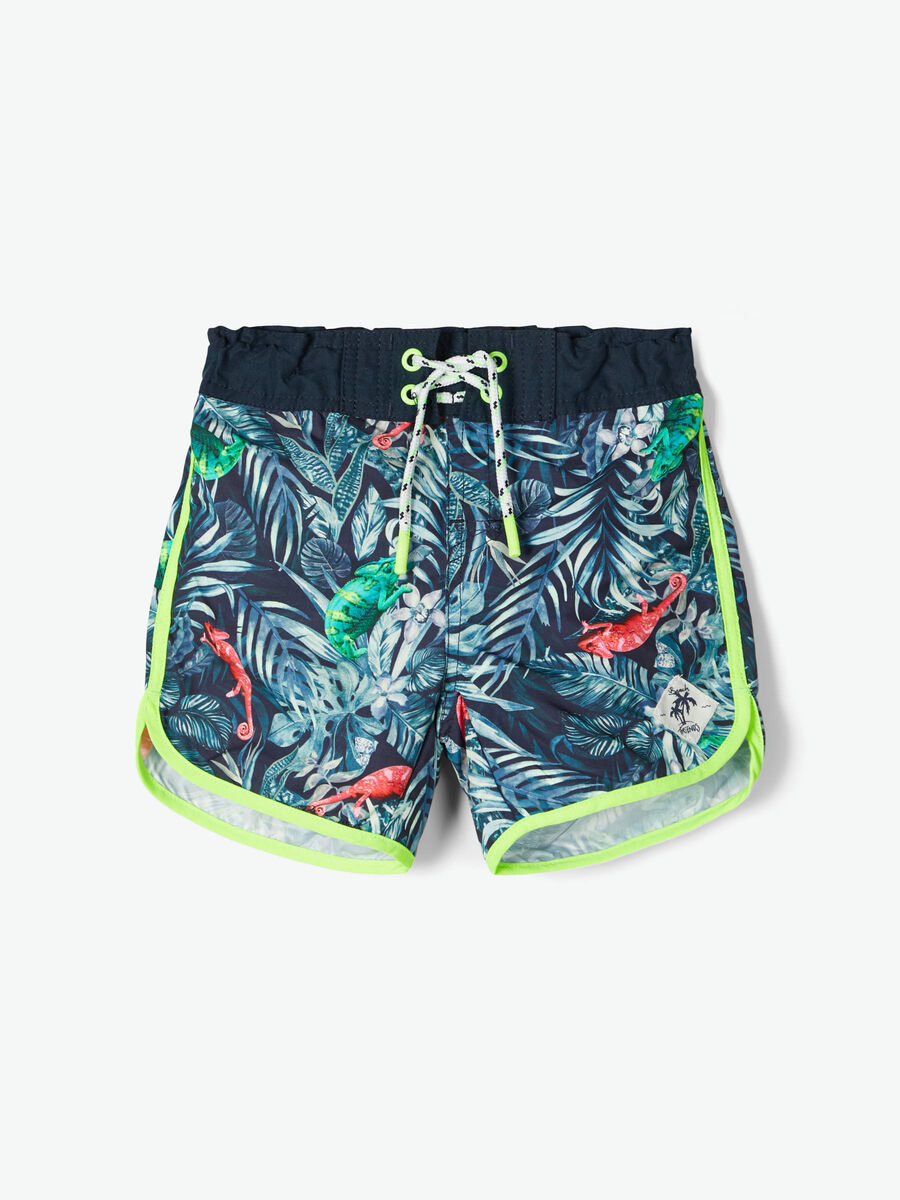 Name it EXOTISCHES BLÄTTERPRINT BADESHORTS, Dark Sapphire, highres - 13174949_DarkSapphire_003.jpg