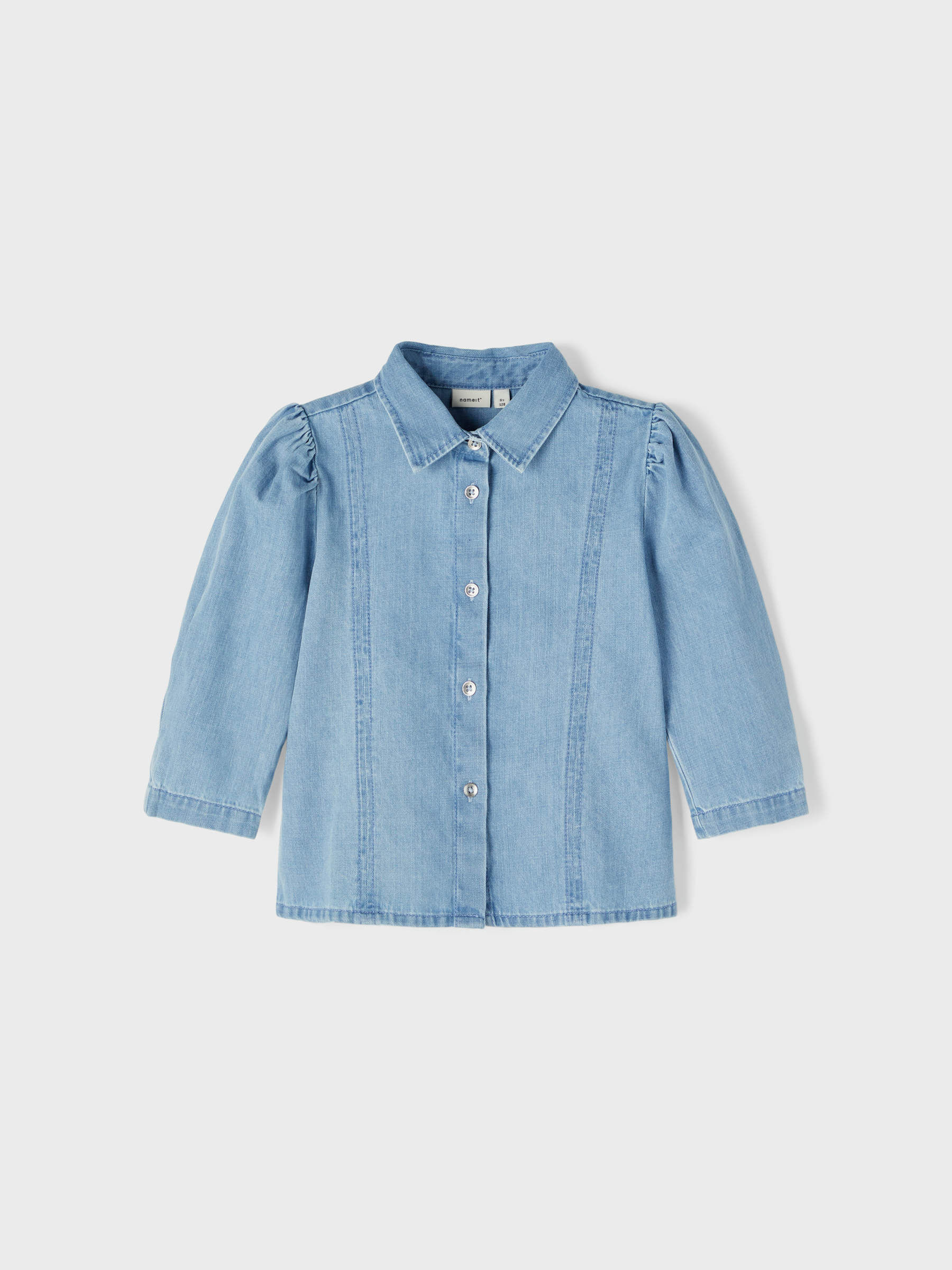 SHORT DENIM SHIRT Girls Blue NAME IT Netherlands