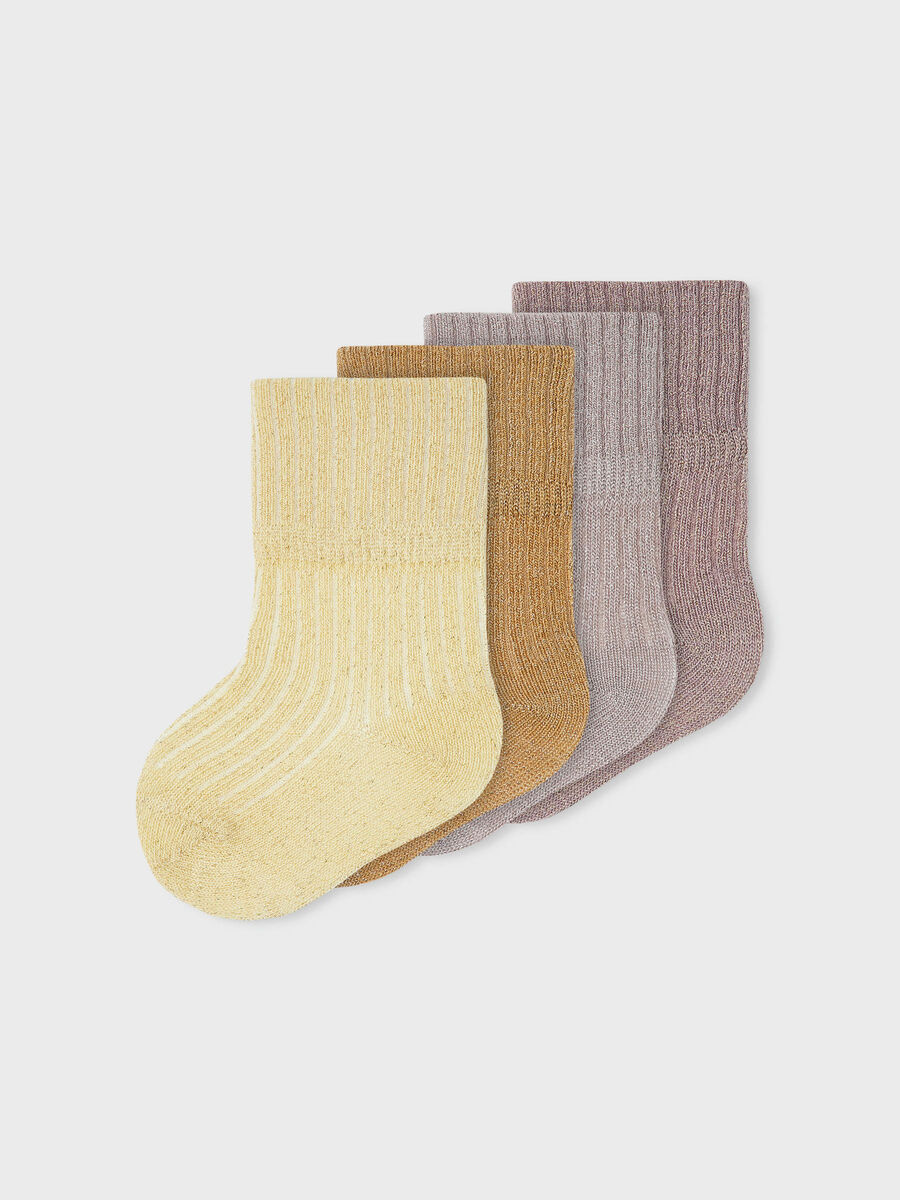 Name it LOT DE 4 PIÈCES CÔTELÉES CHAUSSETTES, Quail, highres - 13212081_Quail_994835_003.jpg