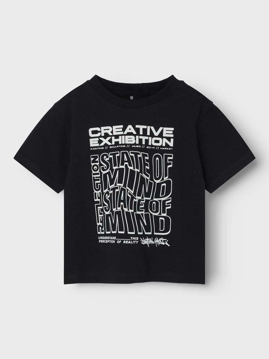 Name it REGULAR FIT T-SHIRT, Black, highres - 13237138_Black_003.jpg