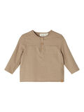 Name it CHECKED BOXY FIT SHIRT, Otter, highres - 13197022_Otter_001.jpg