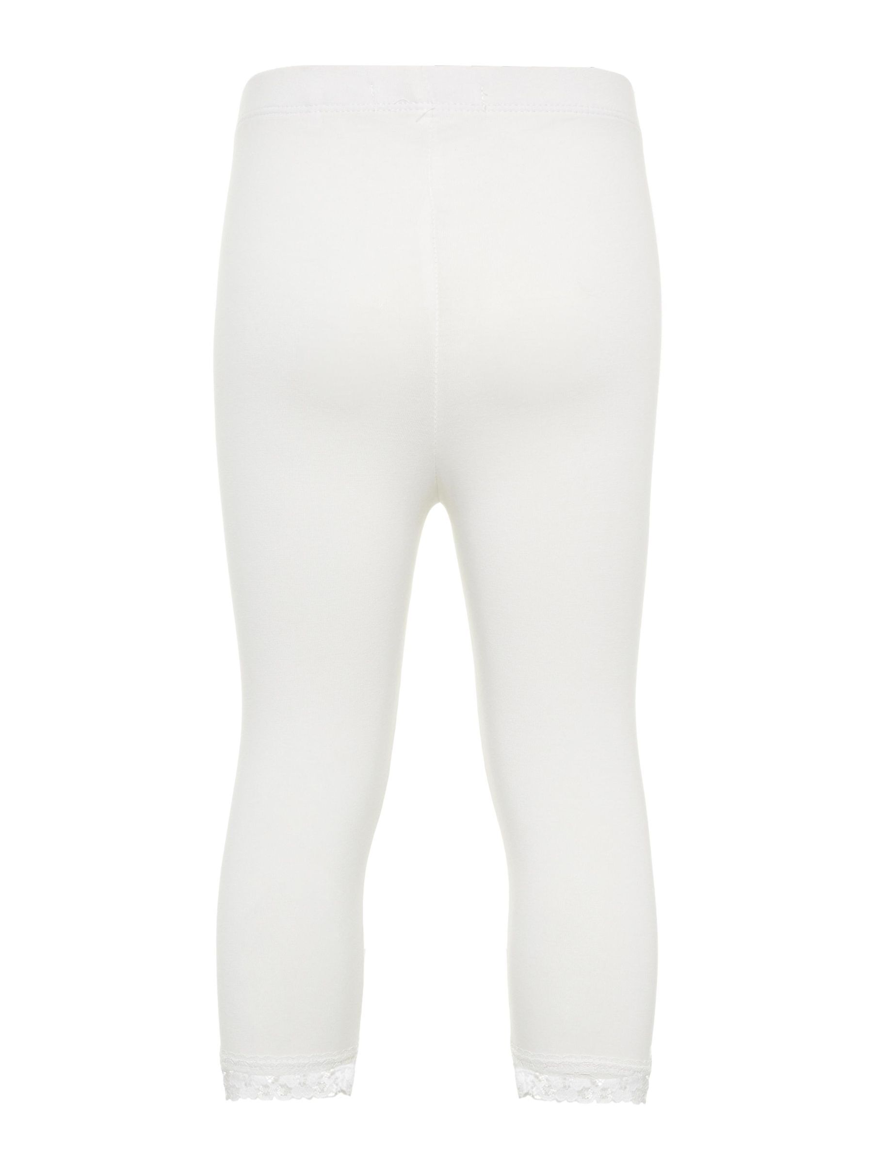 LACE HEM LEGGINGS Girls White NAME IT Netherlands