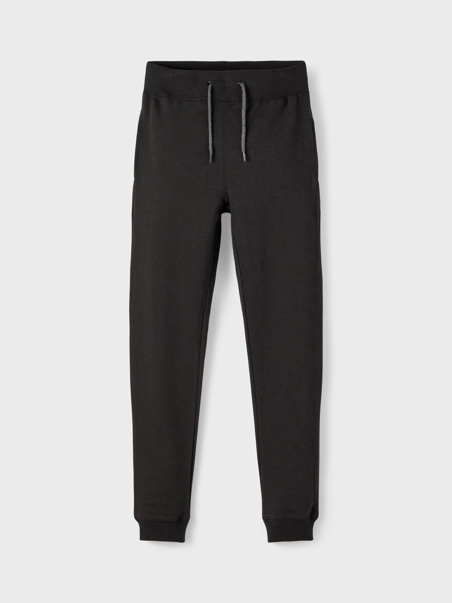 Name it SOLID COLOURED SWEAT PANTS, Black, highres - 13153684_Black_003.jpg