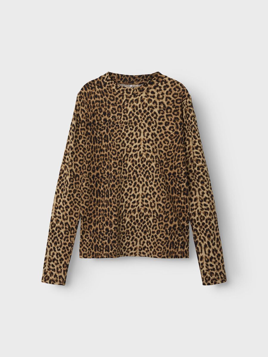 name it LEOPRINT OBERTEIL MIT LANGEN ÄRMELN, Black, highres - 13241882_Black_003.jpg