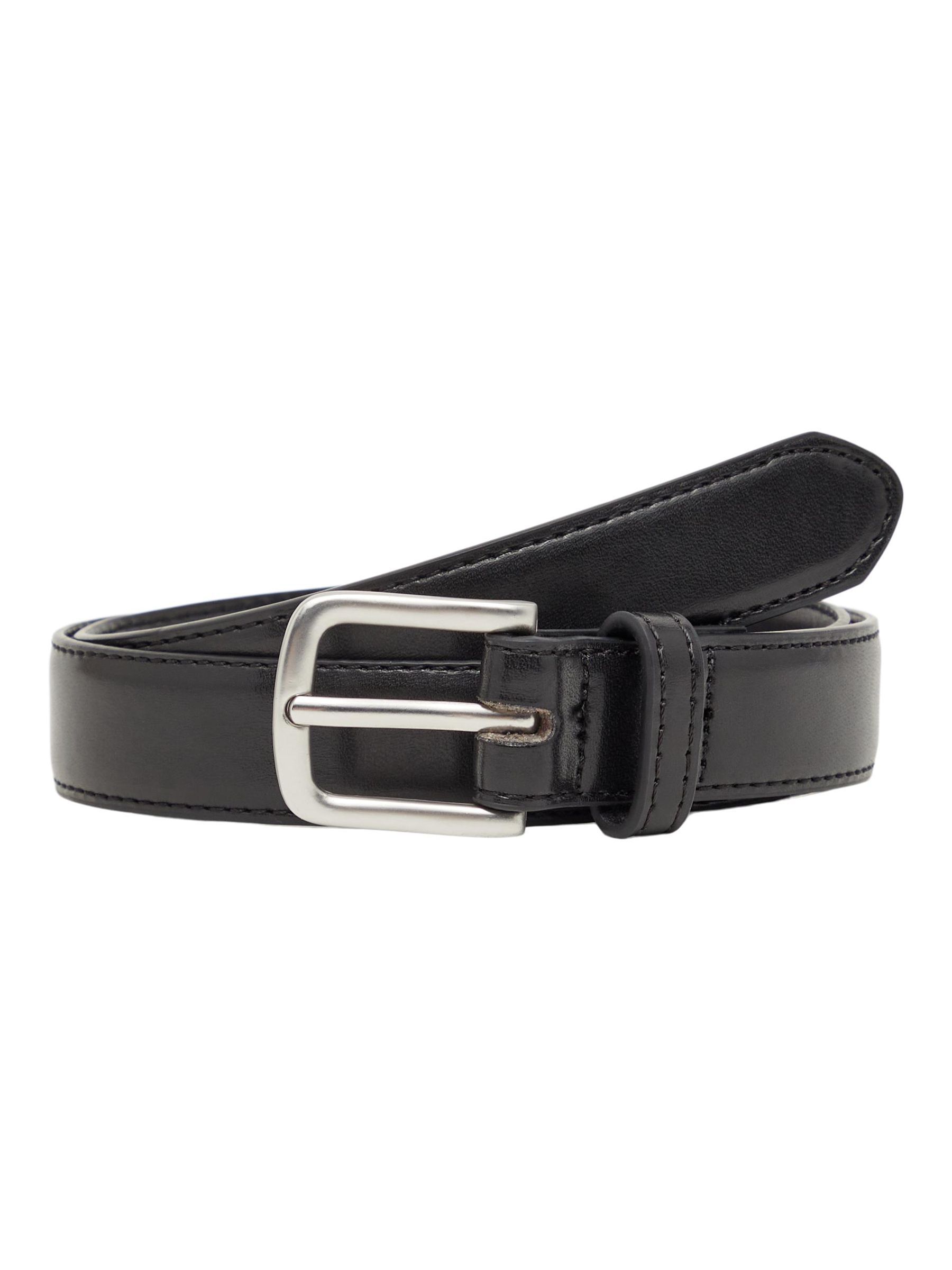 FAUX LEATHER BELT (Black) from name it 