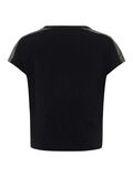 Name it GLITTERY PANEL STRIPE T-SHIRT, Black, highres - 13160232_Black_002.jpg