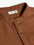 Name it CHINA COLLAR - COTTON SHIRT, Toasted Coconut, highres - 13174438_ToastedCoconut_006.jpg