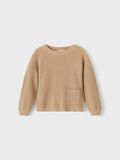 Name it LONG SLEEVED KNITTED PULLOVER, Travertine, highres - 13200763_Travertine_003.jpg