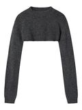 name it KNITTED BOLERO, Dark Grey Melange, highres - 13239245_DarkGreyMelange_001.jpg