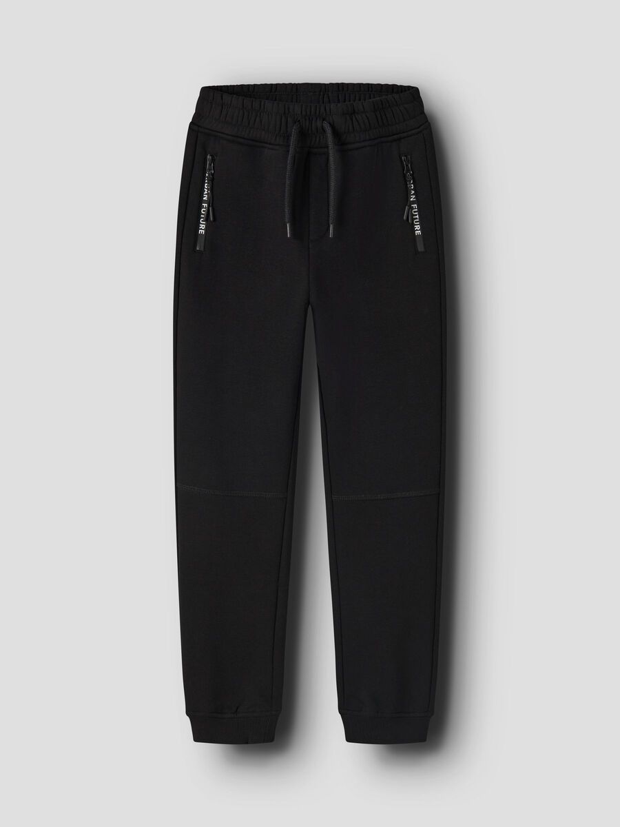 Product carousel image 1 PANTALONI IN FELPA, Black