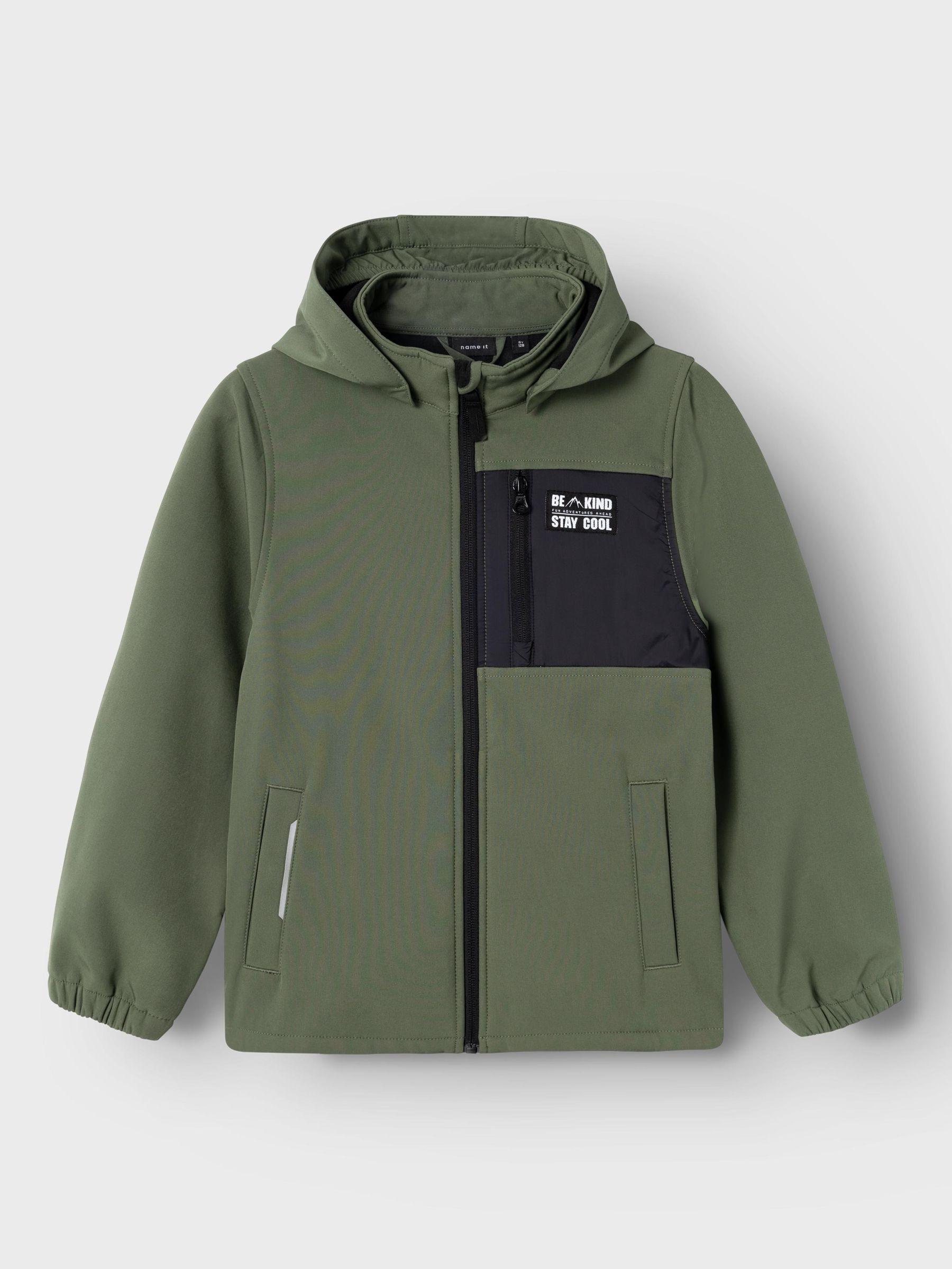 ALFA08 SOFTSHELL JACKET Green NAME IT Sweden