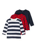 Name it 3-PACK LONG-SLEEVED T-SHIRT, Jester Red, highres - 13185869_JesterRed_001.jpg