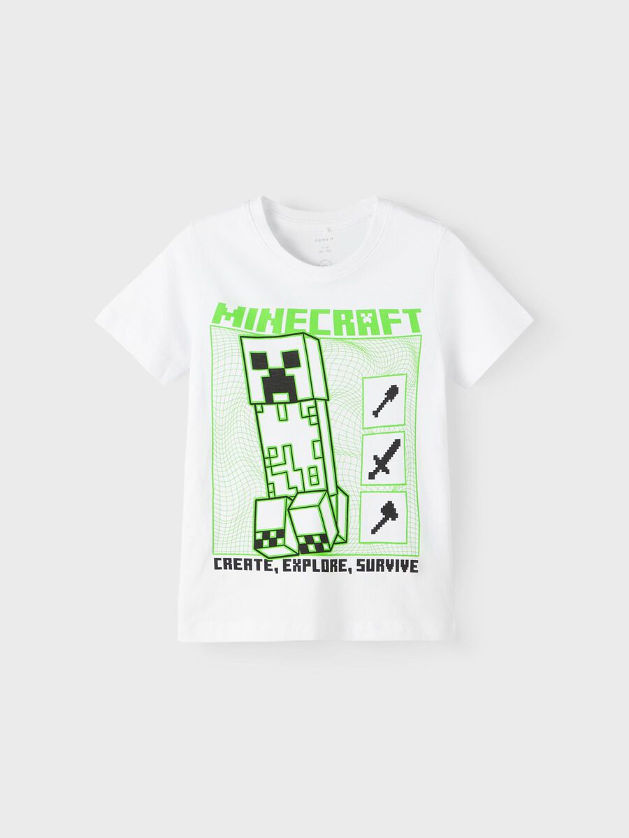 name it MINECRAFT T-SHIRT, Bright White, highres - 13209213_BrightWhite_003.jpg