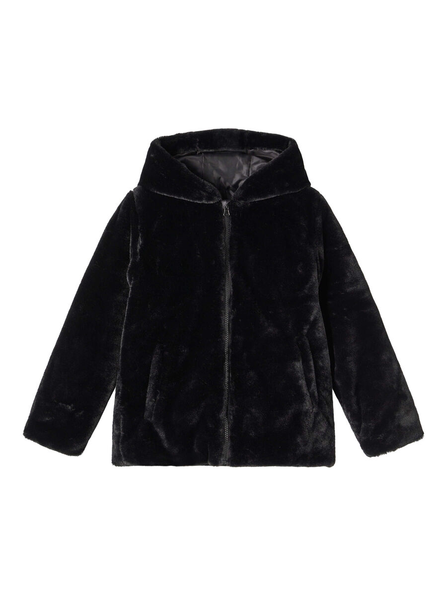 name it FAUX FUR JACKET, Black, highres - 13204467_Black_001.jpg