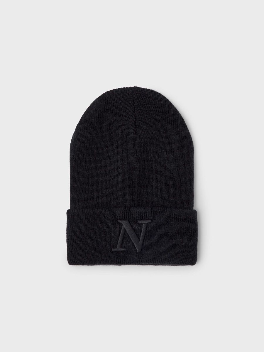 Name it DZIANINOWY CZAPKA BEANIE, Black, highres - 13219142_Black_003.jpg