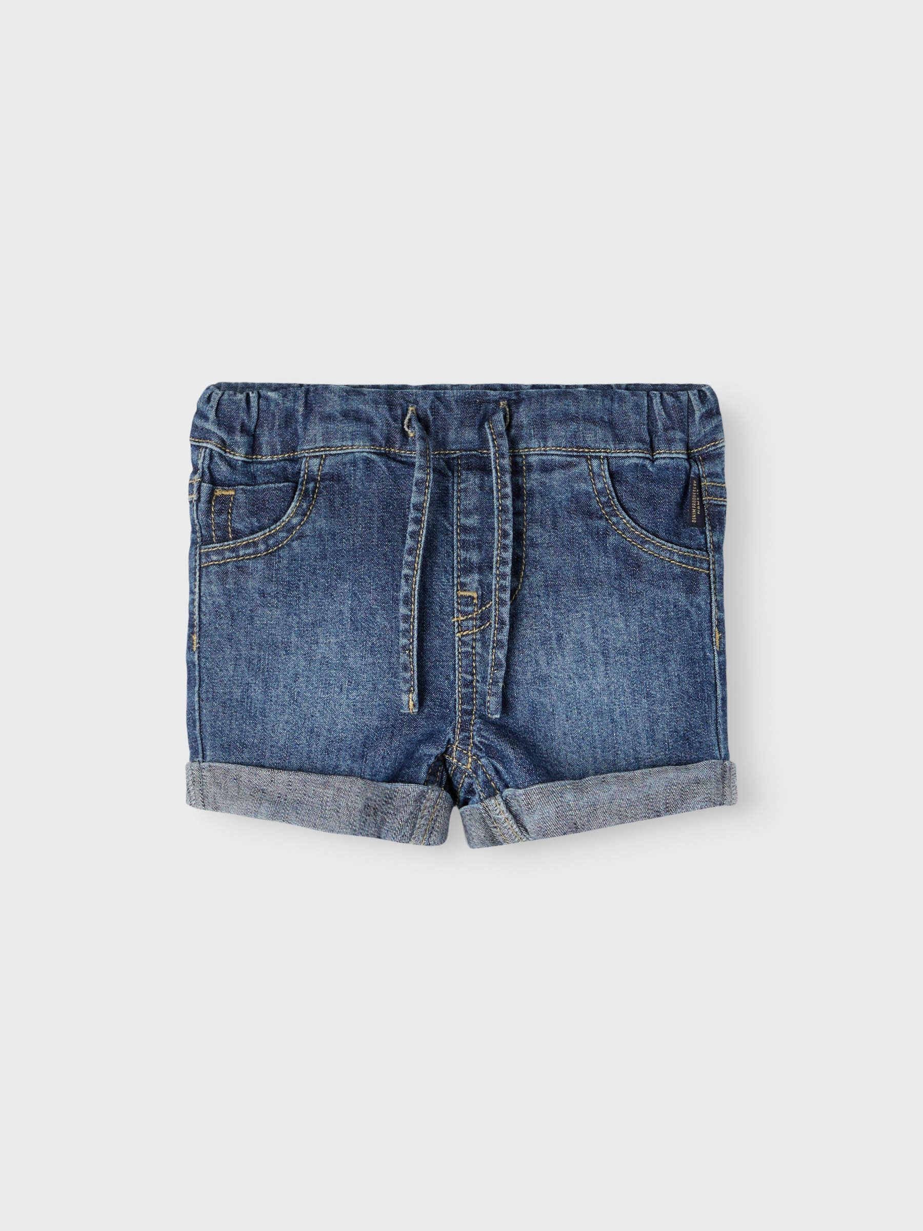 BAGGY FIT DENIM SHORTS (Blue) from NAME 