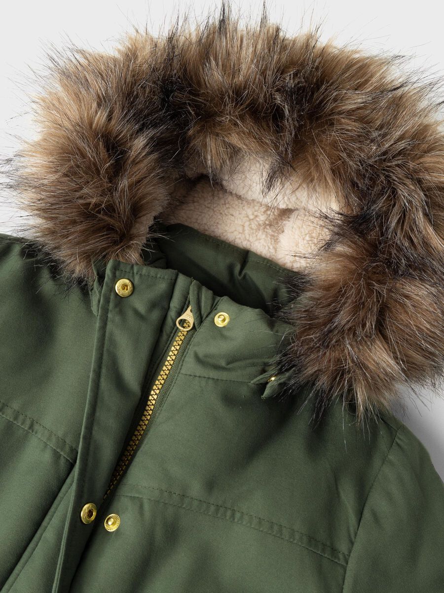 Carousel image - MASTER05 PARKA COAT, Thyme | 5