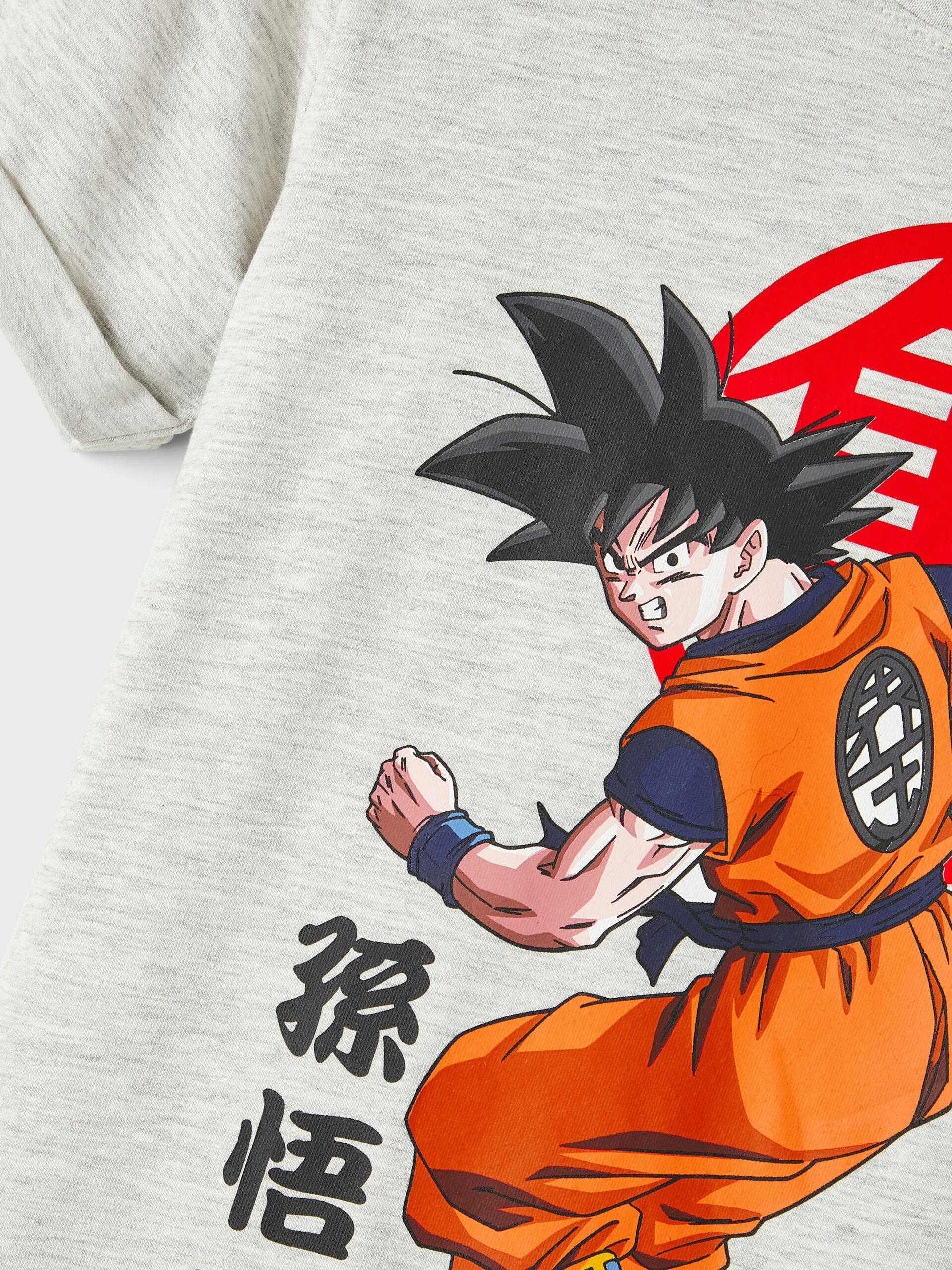 Carousel image - DRAGON BALL T-SHIRT, Light Grey Melange | 3