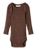 Name it MERINO WOOL ROMPER, Chestnut, highres - 13196779_Chestnut_001.jpg