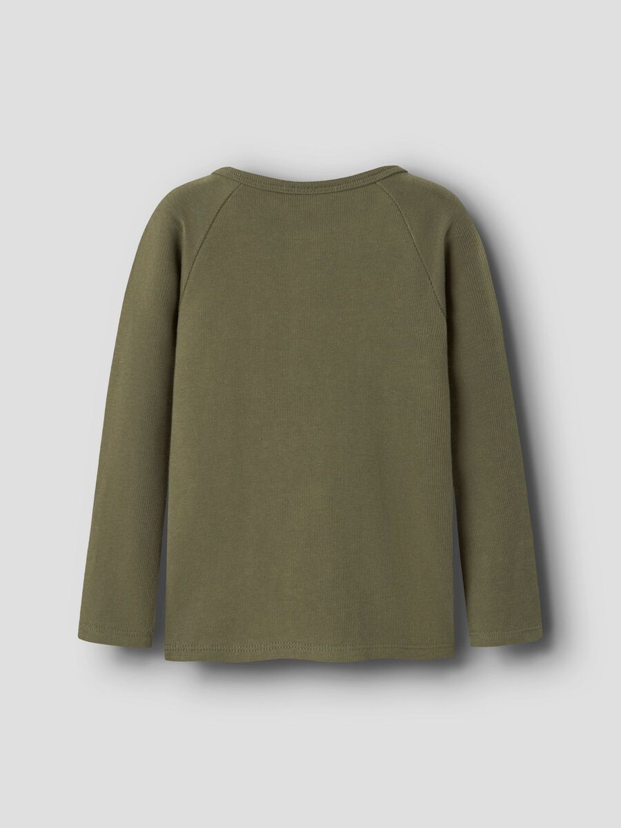 Product carousel image 2 ORGANIC COTTON TOP, Winter Moss