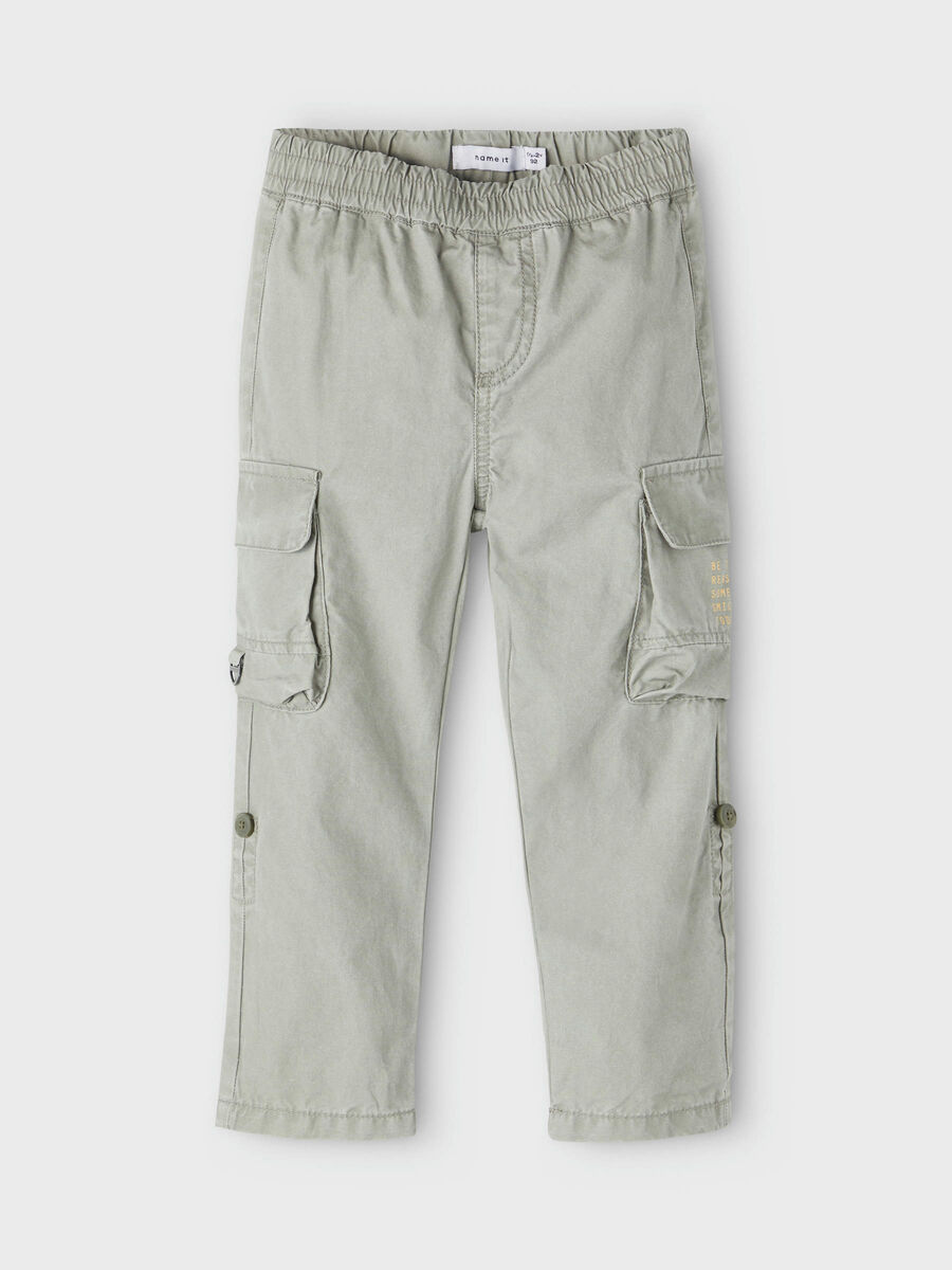 Name it BAGGY FIT CARGO TROUSERS, Forest Fog, highres - 13202333_ForestFog_003.jpg