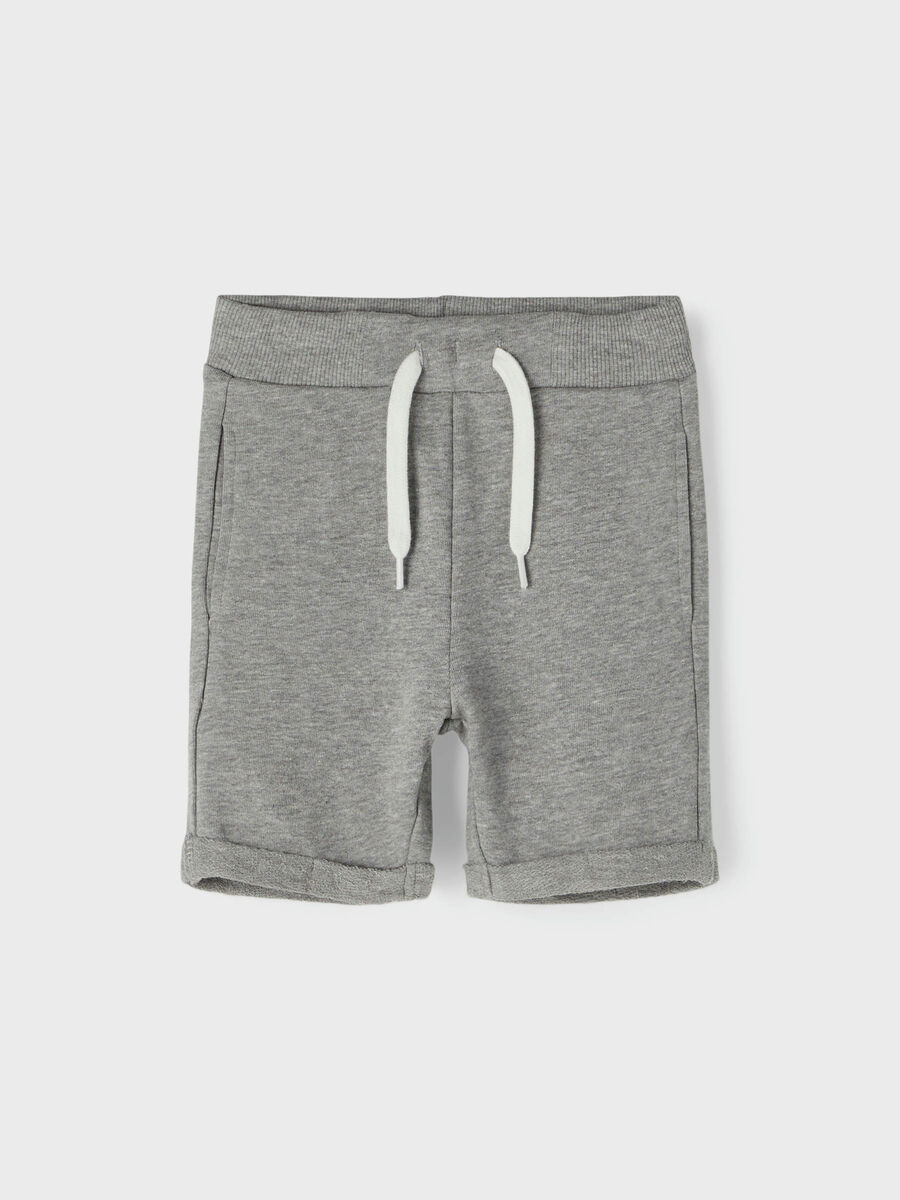 Name it SWEAT SHORTS, Grey Melange, highres - 13198498_GreyMelange_003.jpg