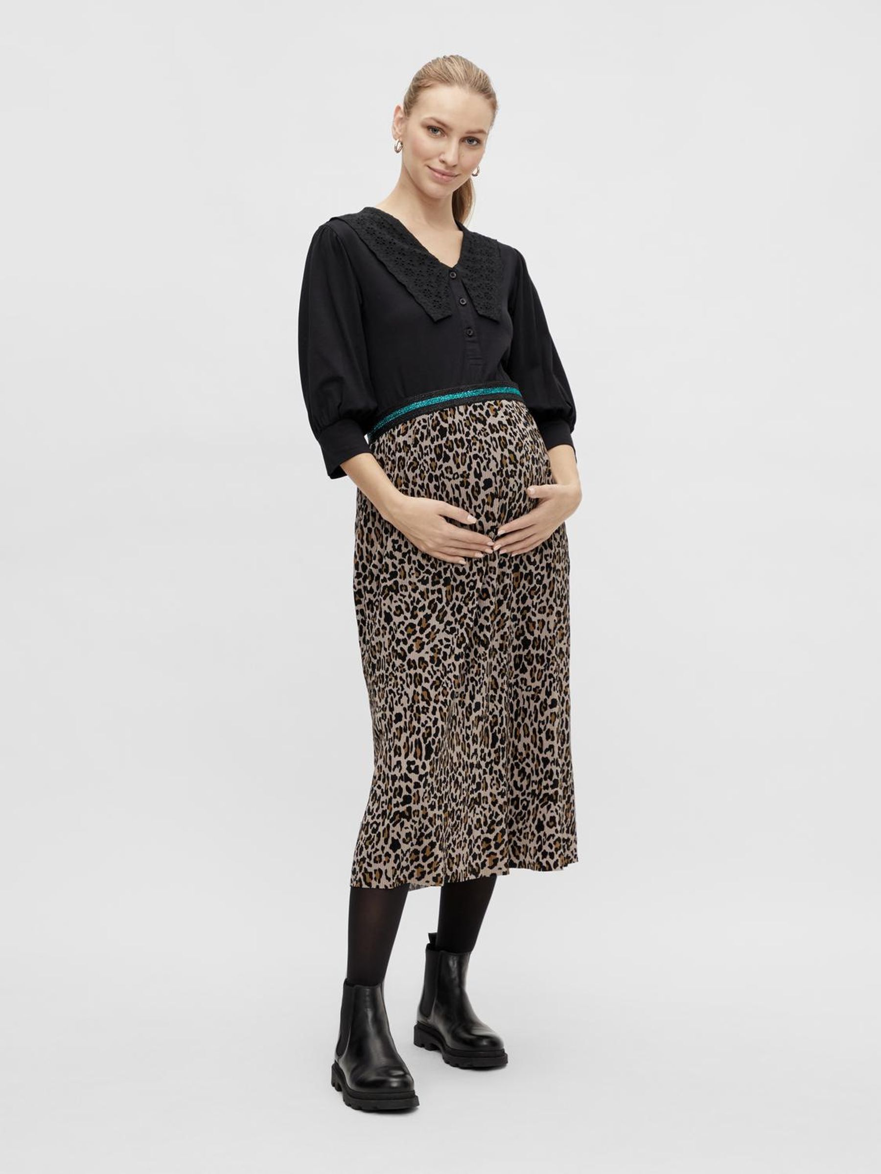 Plisse rok zwanger deals