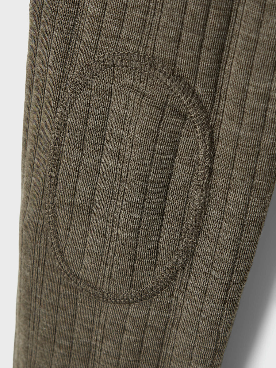 Carousel image - MERINO WOOL LONGJOHN, Tarmac | 4