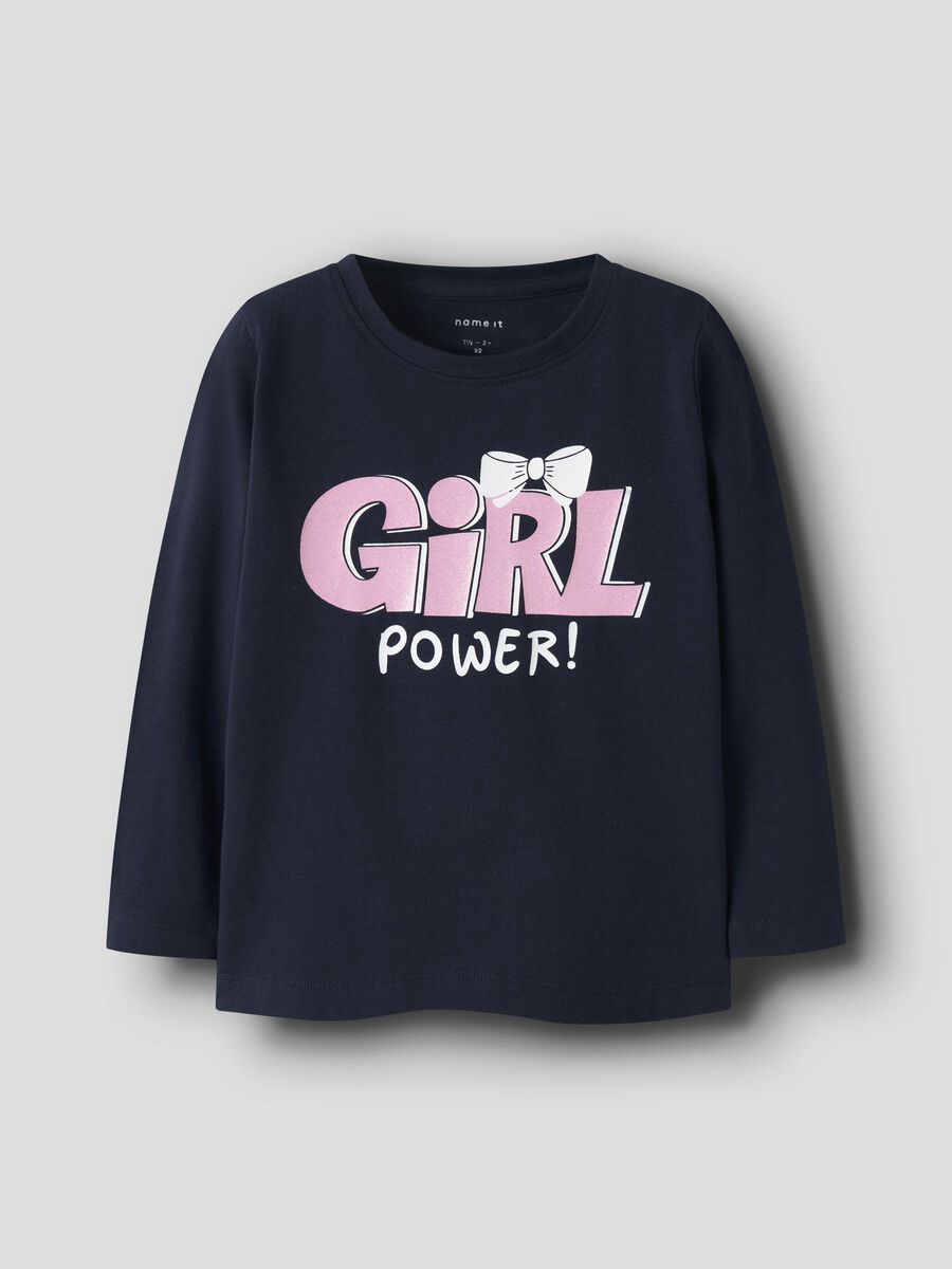 name it ORGANIC COTTON LONG SLEEVED TOP, Navy Blazer, highres - 13246225_NavyBlazer_003.jpg