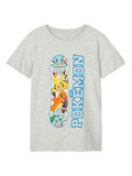 Name it POKÉMON T-SHIRT, Light Grey Melange, highres - 13181741_LightGreyMelange_001.jpg