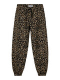 Name it LEOPARDMØNSTREDE BOMULDS SWEATBUKSER, Black, highres - 13195312_Black_001.jpg