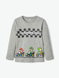 Name it KART PRINT LONG-SLEEVED T-SHIRT, Grey Melange, highres - 13179649_GreyMelange_003.jpg