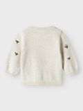 name it ORGANIC COTTON KNITTED PULLOVER, Peyote Melange, highres - 13239821_PeyoteMelange_002.jpg