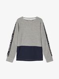 Name it TAPE DETAIL LONG-SLEEVED T-SHIRT, Grey Melange, highres - 13184840_GreyMelange_003.jpg