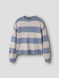 Product image thumbnail - LONG SLEEVED KNITTED PULLOVER, Ombre Blue | 1
