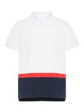 Name it COLOUR BLOCK POLO SHIRT, Bright White, highres - 13171328_BrightWhite_001.jpg