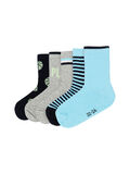 Name it 5ER-PACK SOCKEN, Grey Melange, highres - 13163846_GreyMelange_001.jpg