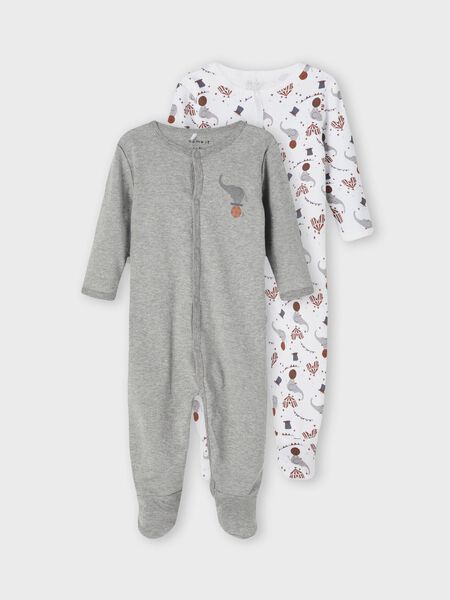 Name it 2-PACK PYJAMA, Grey Melange, highres - 13192811_GreyMelange_003.jpg