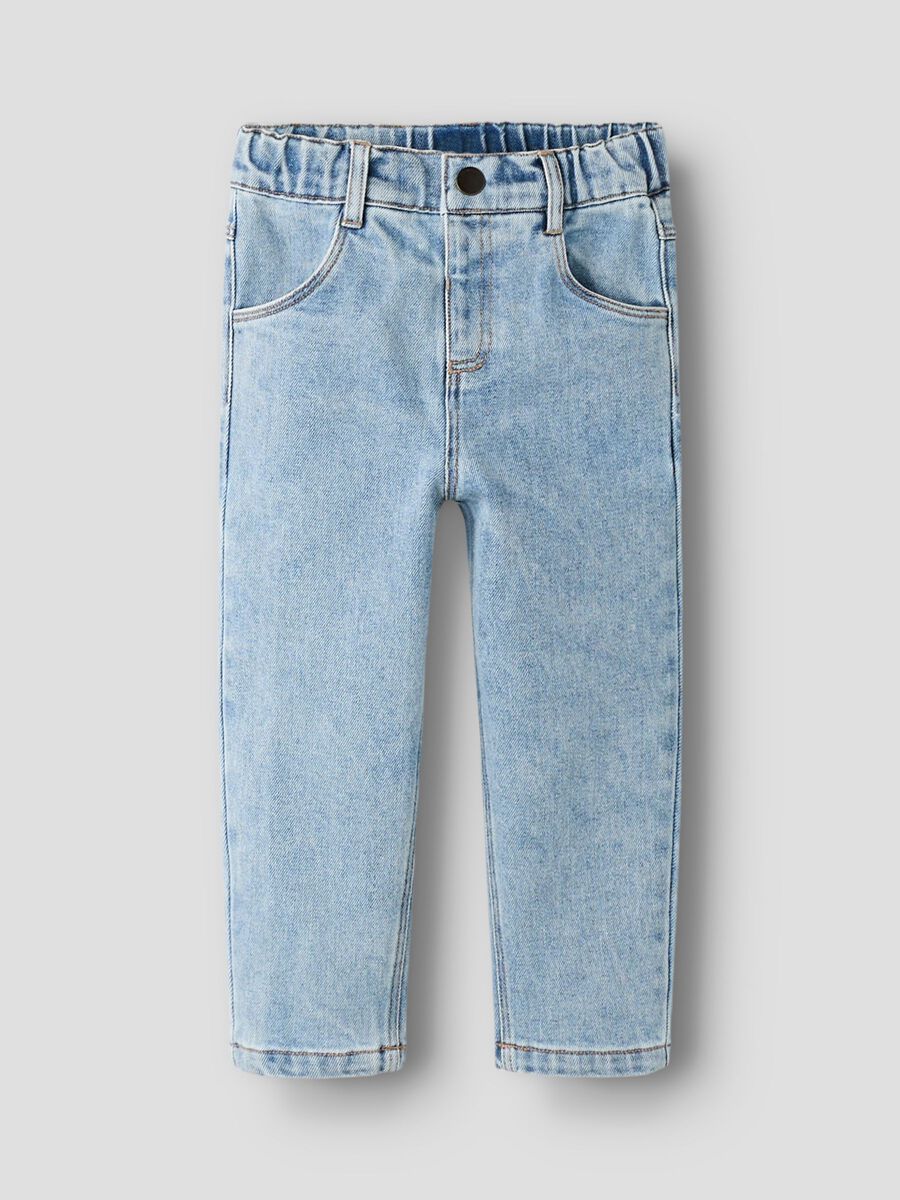 Product carousel image - CORTE HOLGADO JEANS, Medium Blue Denim | 2