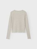 Product image thumbnail - LONG SLEEVED KNITTED CARDIGAN, Peyote Melange | 3