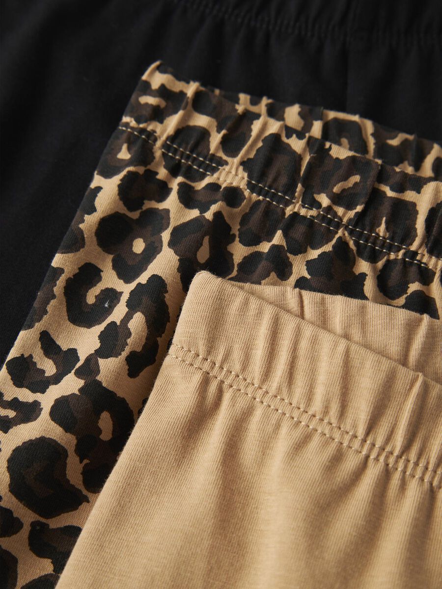 Carousel image 5 3 PACK BIKER SHORTS, Tannin