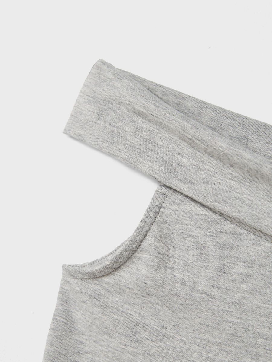 name it OFF SHOULDER TOP, Light Grey Melange, highres - 13243606_LightGreyMelange_005.jpg
