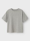 name it EN COTON BIOLOGIQUE T-SHIRT, Grey Melange, highres - 13240655_GreyMelange_003.jpg